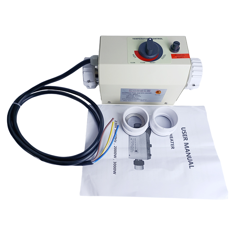 Home Bathroom Jacuzzi - 3KW Mini Electric Water Heater Thermostat
