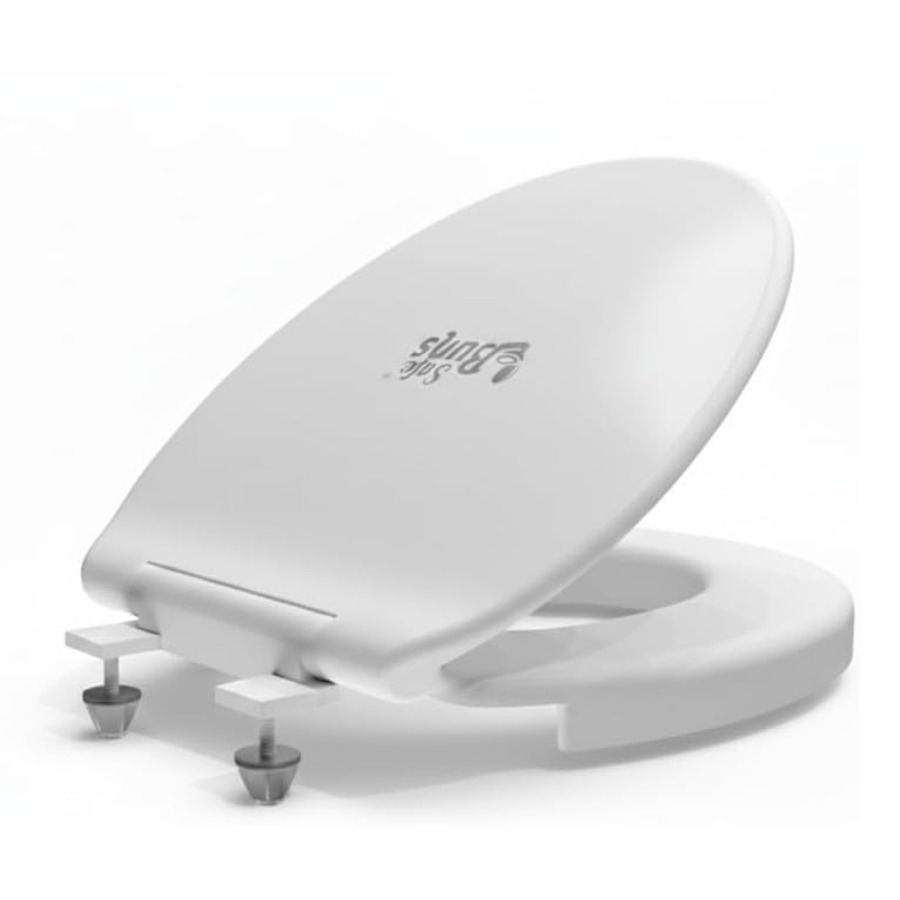 Home For Bathroom - SafeBuns soft close round toilet seat