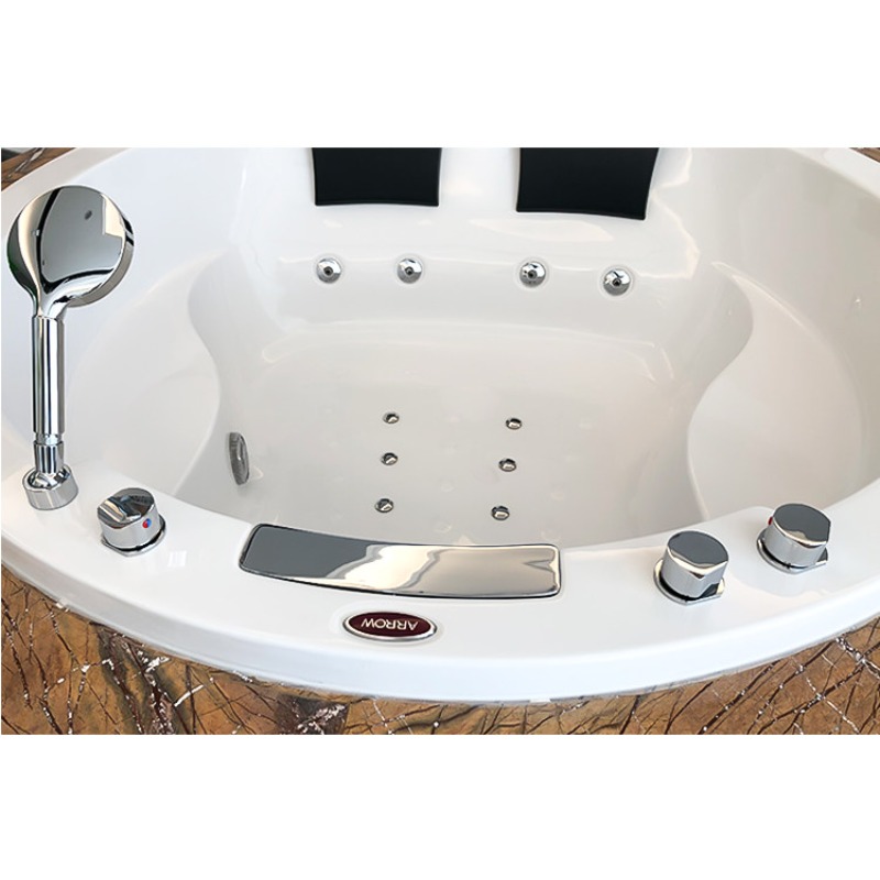 Bathroom Double Couple Embedde - مراجعة Home Bathroom Jacuzzi وسعره