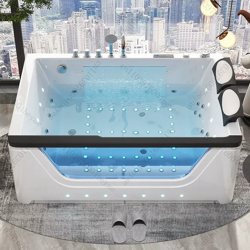 2 Person Acrylic Jacuzzi Hot T - مراجعة Home Bathroom Jacuzzi وسعره
