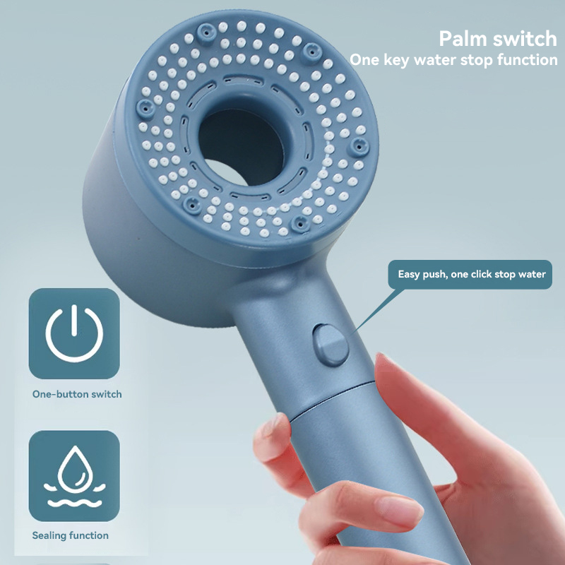 5 Modes Shower Head High Press - مراجعة Home Bathroom Upgrades وسعره