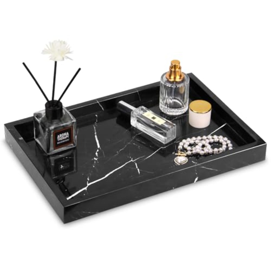 Marble Bathroom Vanity Tray, N - مراجعة Home For Bathroom وسعره