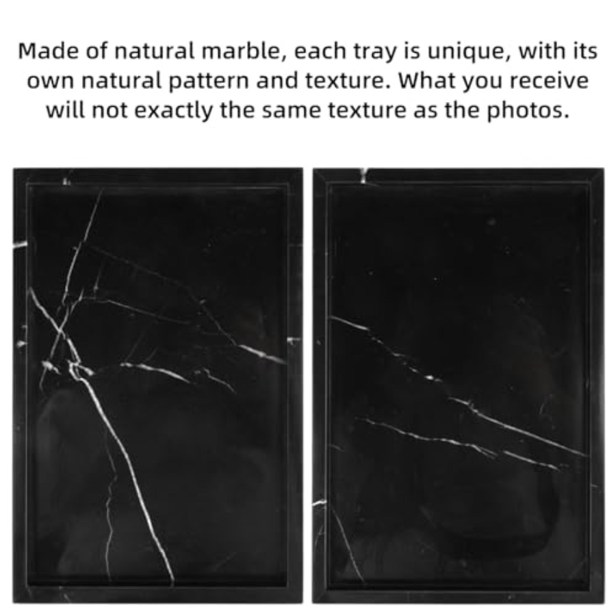 Marble Bathroom Vanity Tray, N - مراجعة Home For Bathroom وسعره
