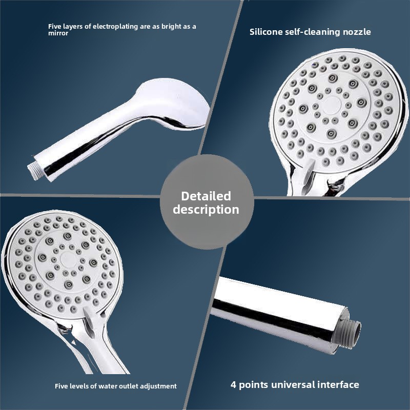 High Pressure Shower Head with - مراجعة Home Bathroom Upgrades وسعره