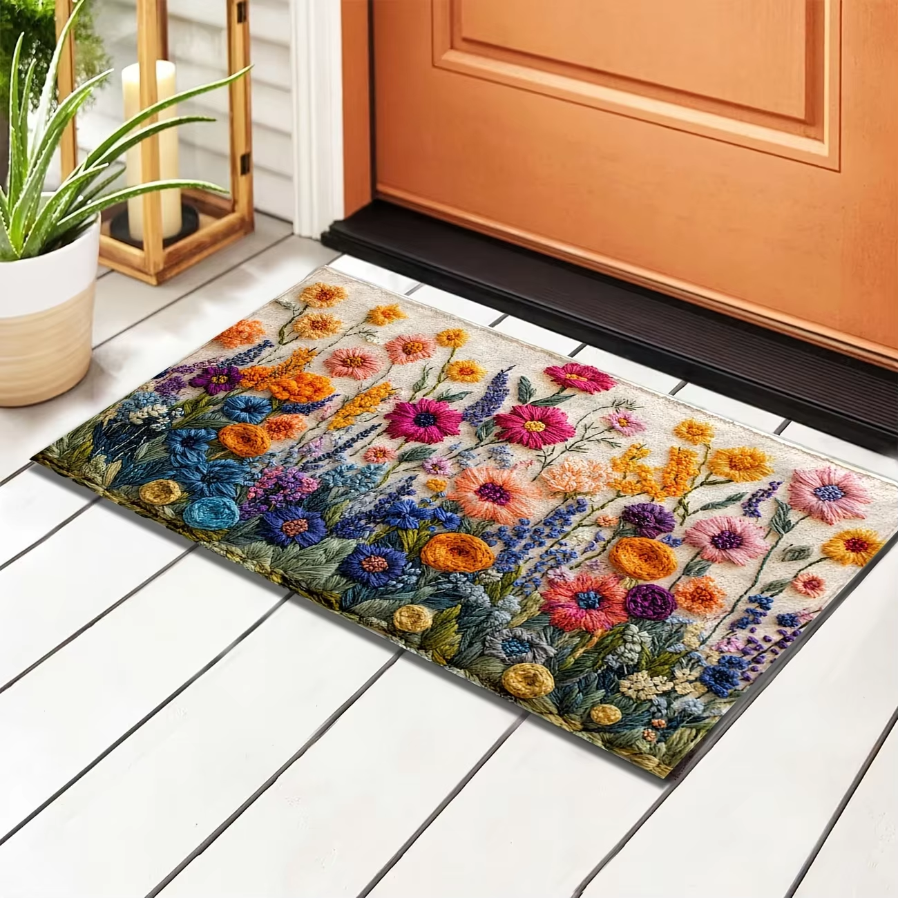VIKAMA Cute and Fresh Flannel  - مراجعة Zara Home Bathroom Mat وسعره