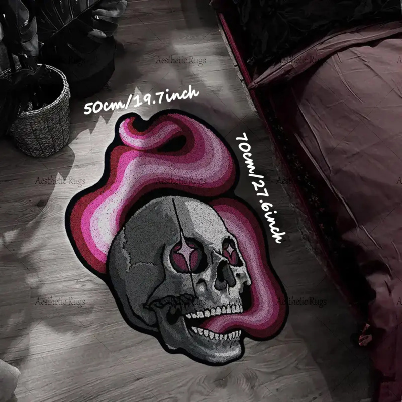 VIKAMA garbage rock style skel - مراجعة Zara Home Bathroom Mat وسعره