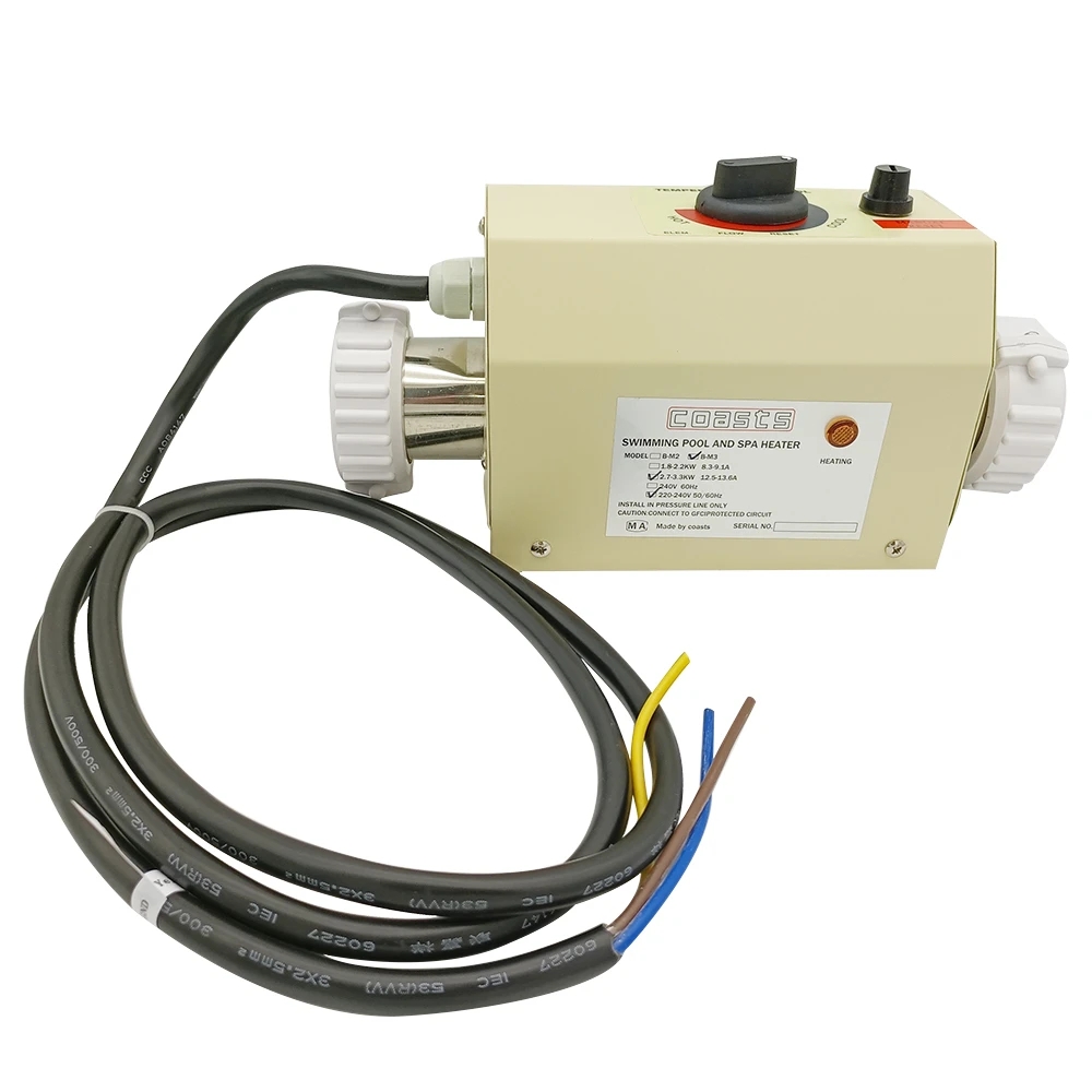 220V 3KW Electric Water Heater - مراجعة Home Bathroom Jacuzzi وسعره