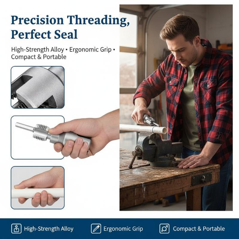 PVC Pipe Thread Cutting Tool K - مراجعة Home Bathroom Remodel Diy وسعره