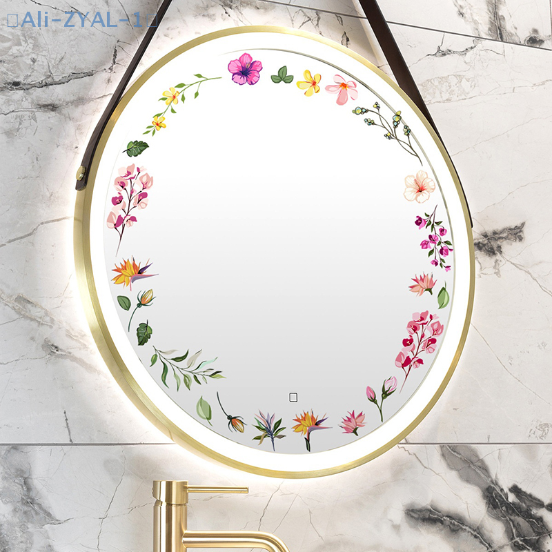 【ZYAL-1】Floral Mirror Stickers - مراجعة Jet Home Bathroom Mirrors وسعره