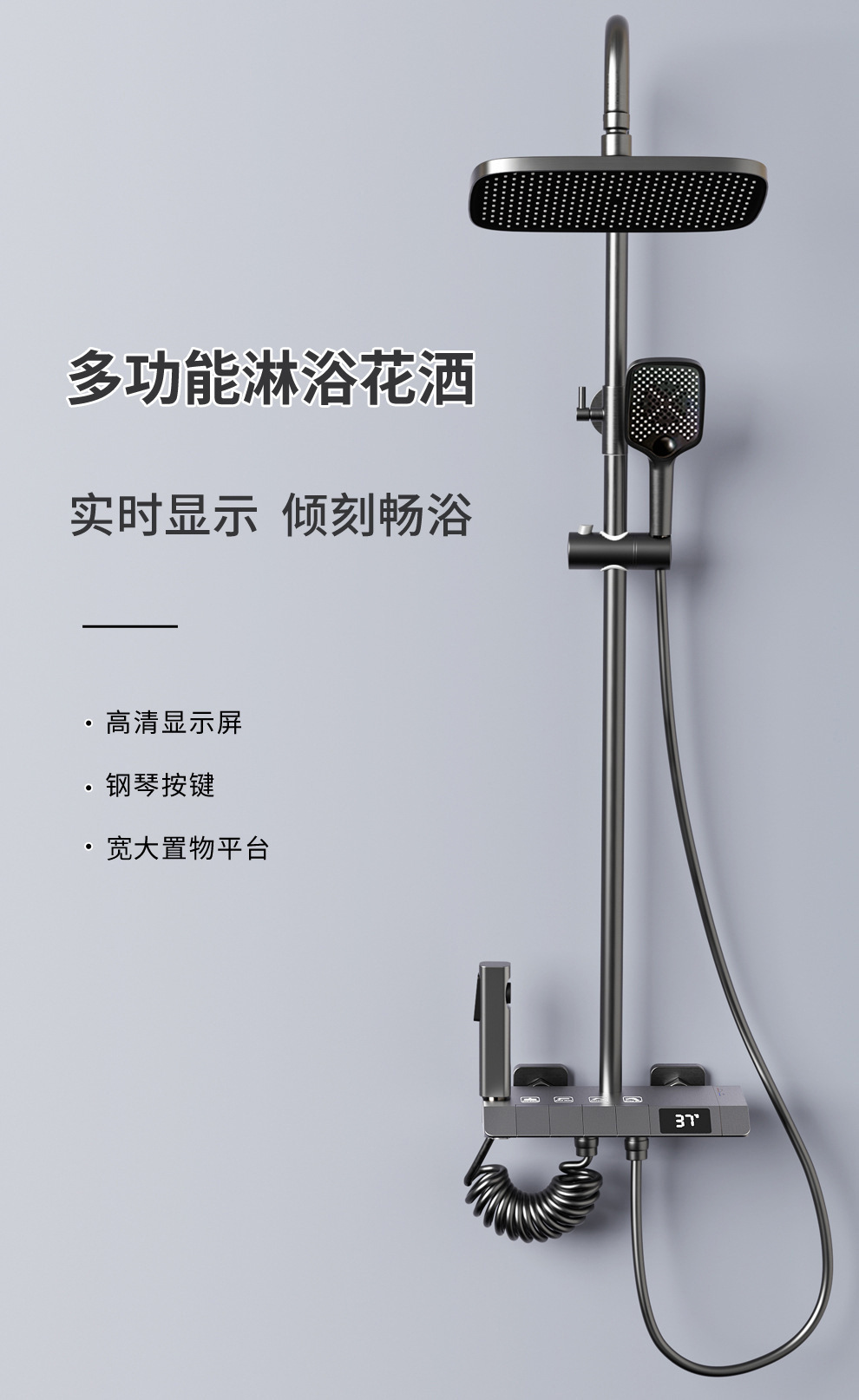 New Fashioned Brass Gun Grey P - مراجعة Home For Bathroom وسعره