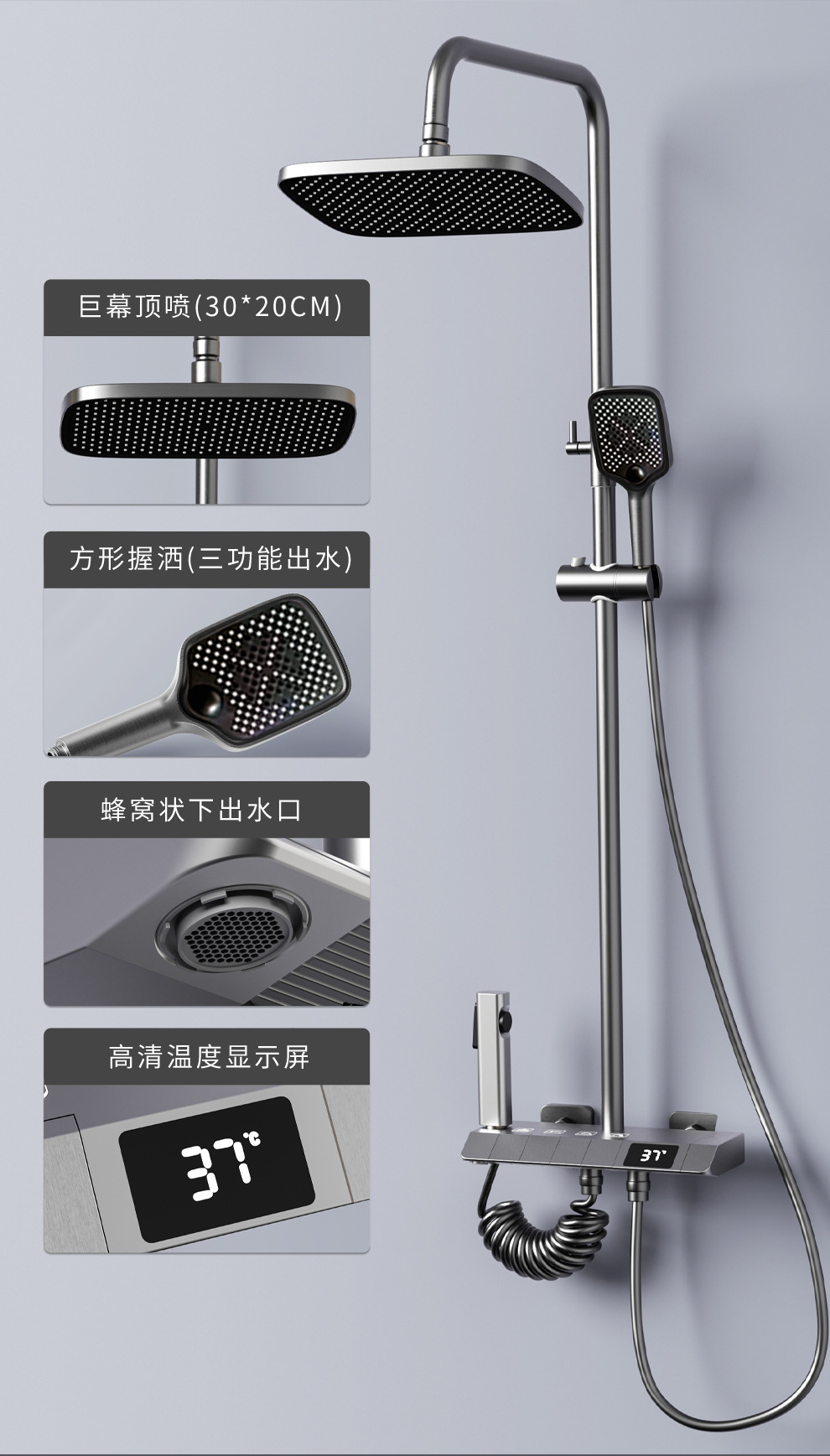 New Fashioned Brass Gun Grey P - مراجعة Home For Bathroom وسعره