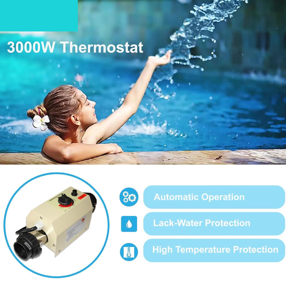 3KW Mini Electric Water Heater - مراجعة Home Bathroom Jacuzzi وسعره
