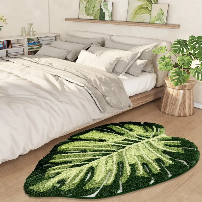 VIKAMA Non-Slip Bath Mat Green - مراجعة Zara Home Bathroom Mat وسعره