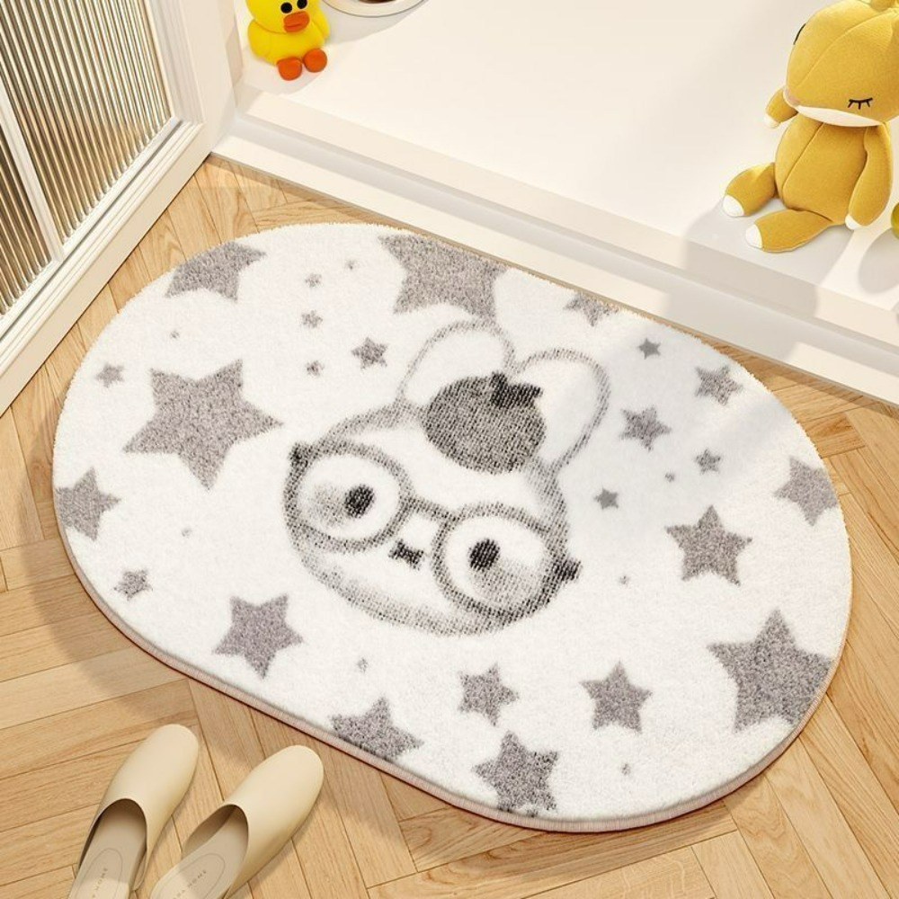 Miffy Cartoon Floor Mat Soft I - مراجعة Home Bathroom Supplies وسعره