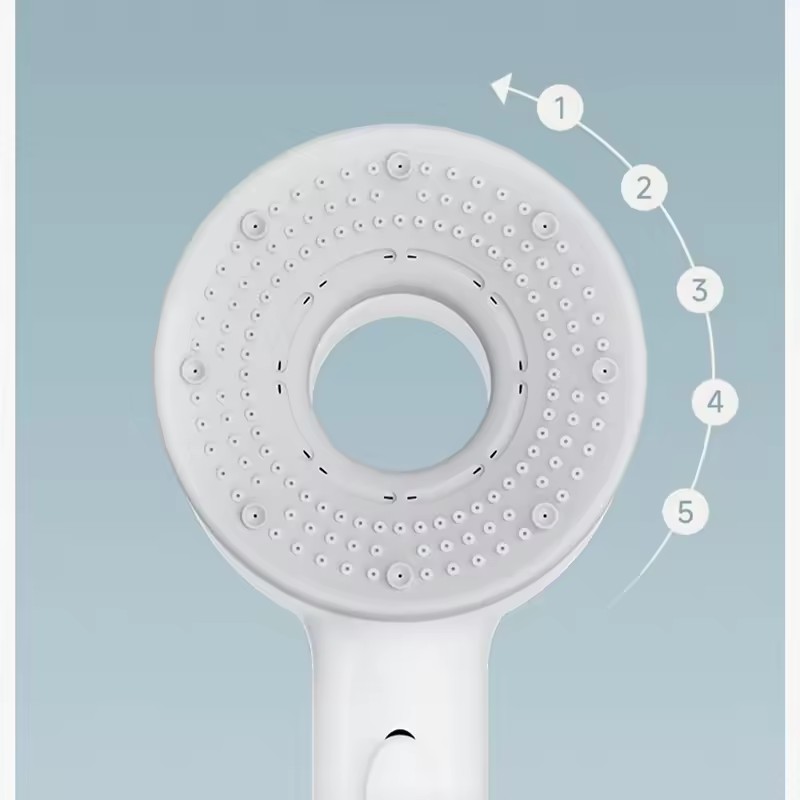 Upgrade 5 Modes Shower Head Hi - مراجعة Home Bathroom Upgrades وسعره