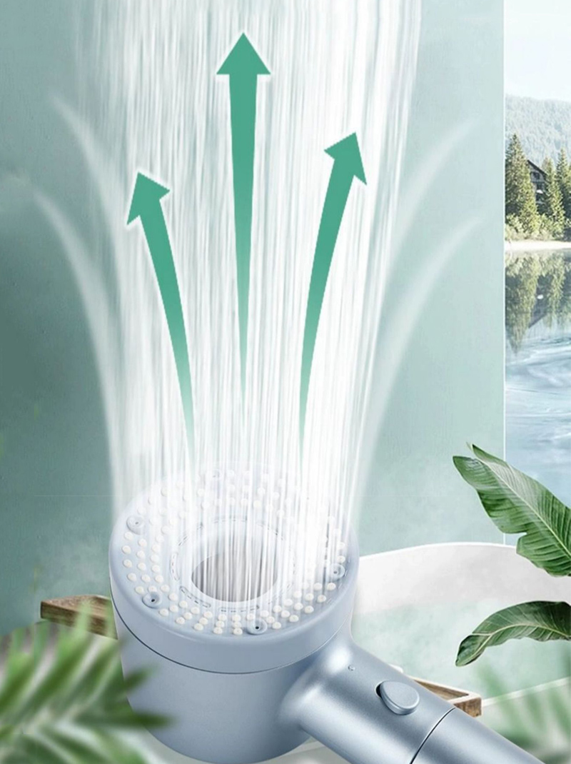 Upgrade 5 Modes Shower Head Hi - مراجعة Home Bathroom Upgrades وسعره