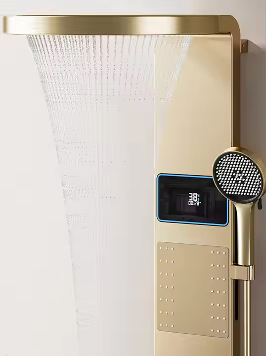 Modern Round Bath Shower Fauce - مراجعة Shower Head Rain وسعره