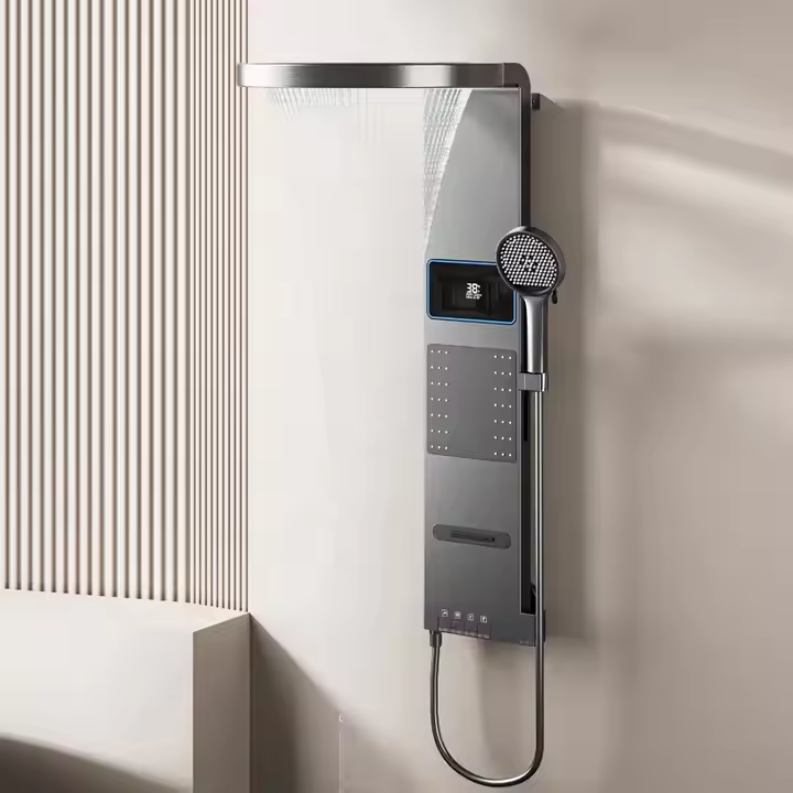 Modern Round Bath Shower Fauce - مراجعة Shower Head Rain وسعره