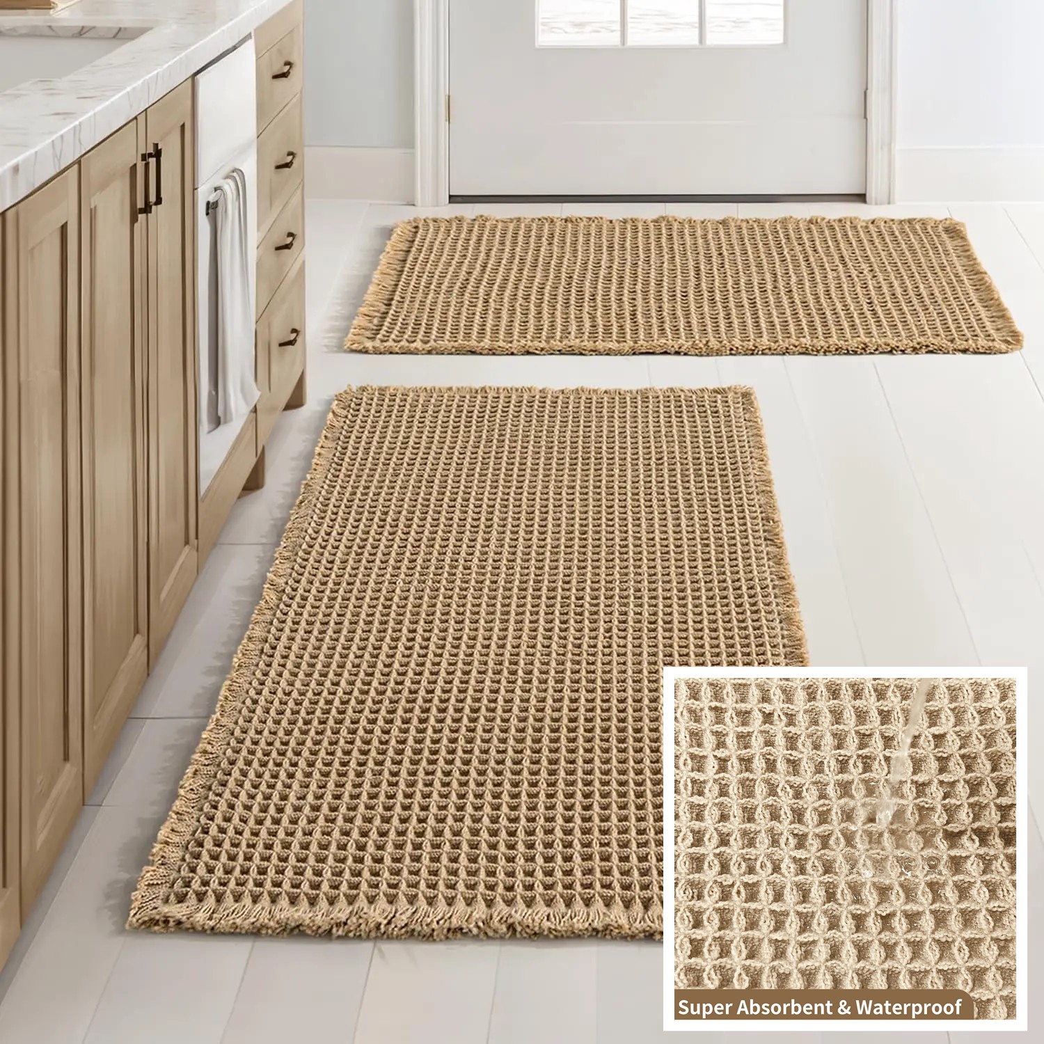Super Absorbent Bath Mat with  - مراجعة Zara Home Bathroom Mat وسعره