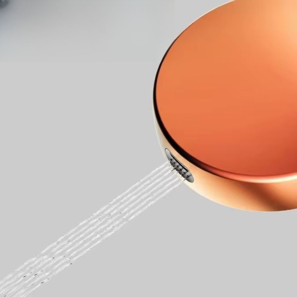 Copper Body Modern Design Wall - مراجعة Shower Head Rain وسعره