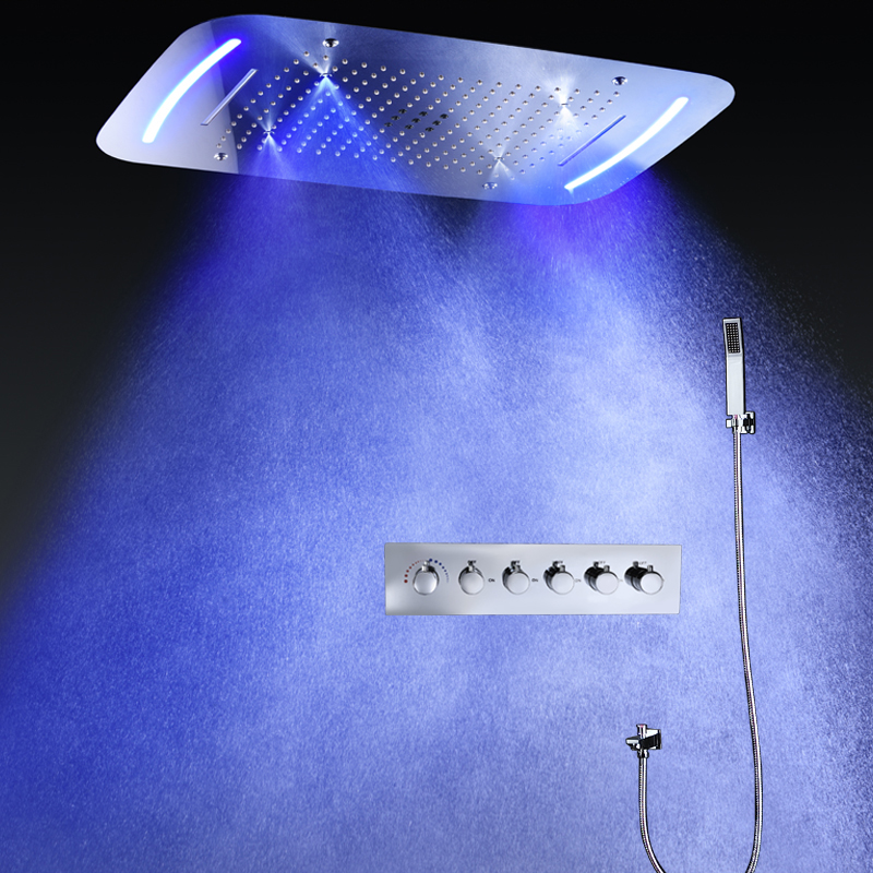 Bathroom Rain Shower Luxury LE - مراجعة Shower Head Rain وسعره