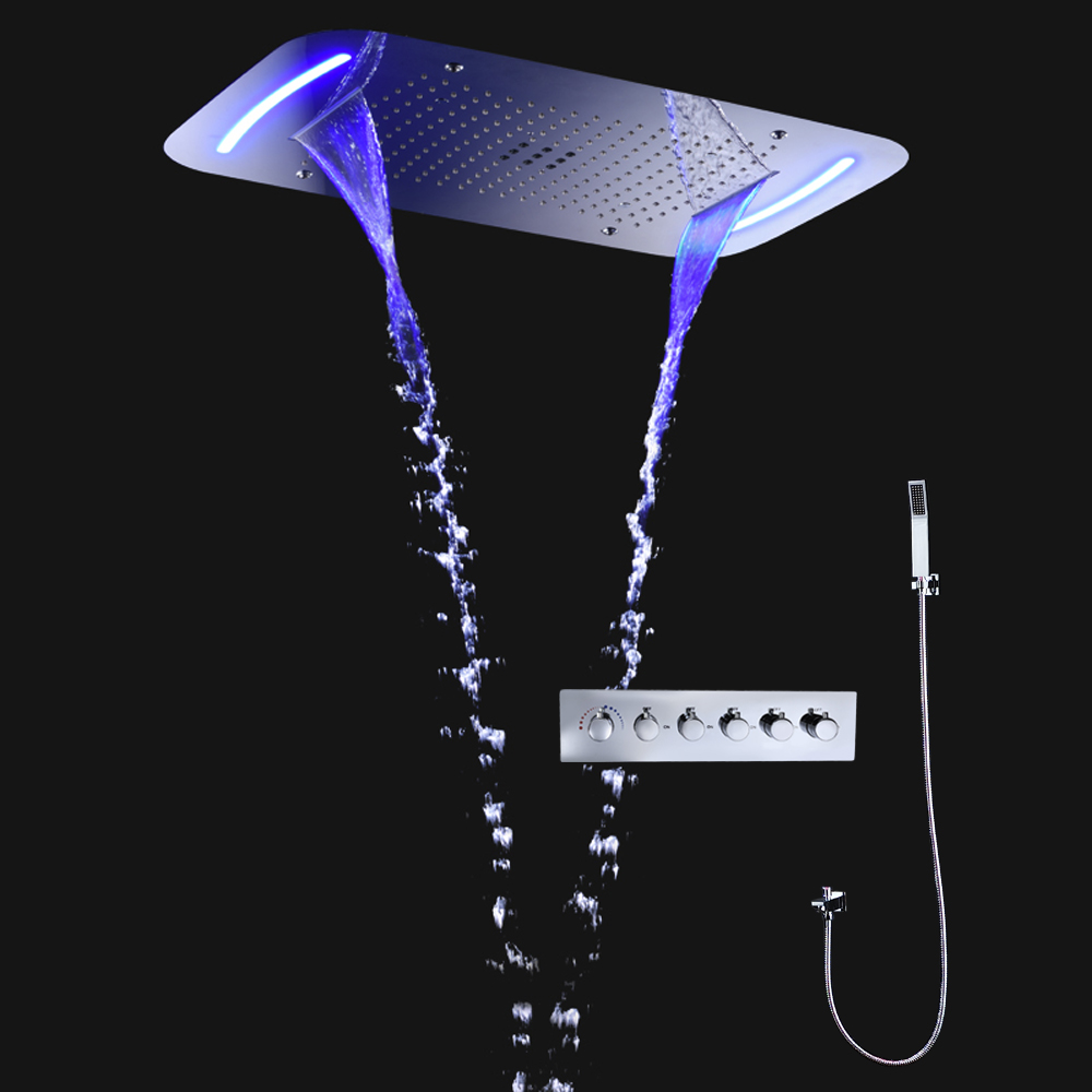 Bathroom Rain Shower Luxury LE - مراجعة Shower Head Rain وسعره