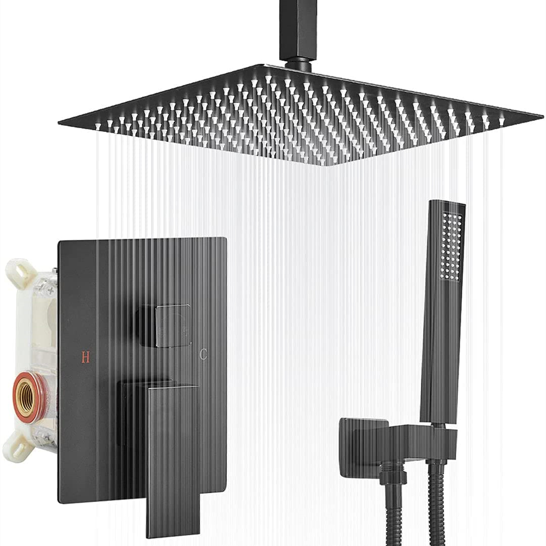 Ceiling Mount Shower System Ba - مراجعة Shower Head Rain وسعره