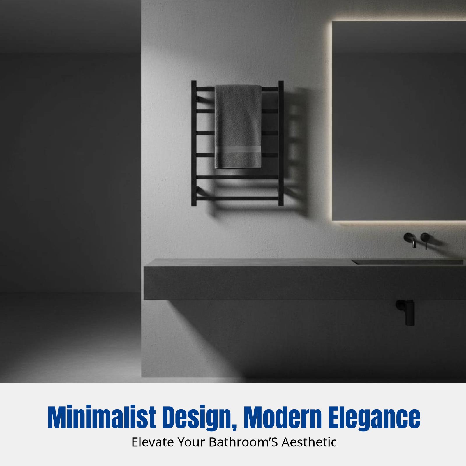 Smart Electric Towel Rack, Hea - مراجعة Home For Bathroom وسعره
