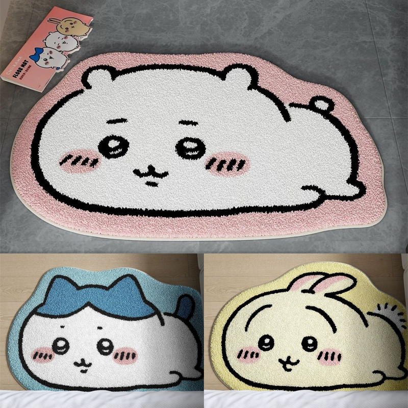 Chiikawa Cartoon Rug Anime Hac - مراجعة Home Bathroom Supplies وسعره