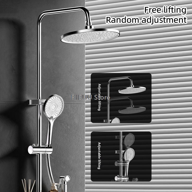High Pressurized Shower System - مراجعة Shower Head Rain وسعره