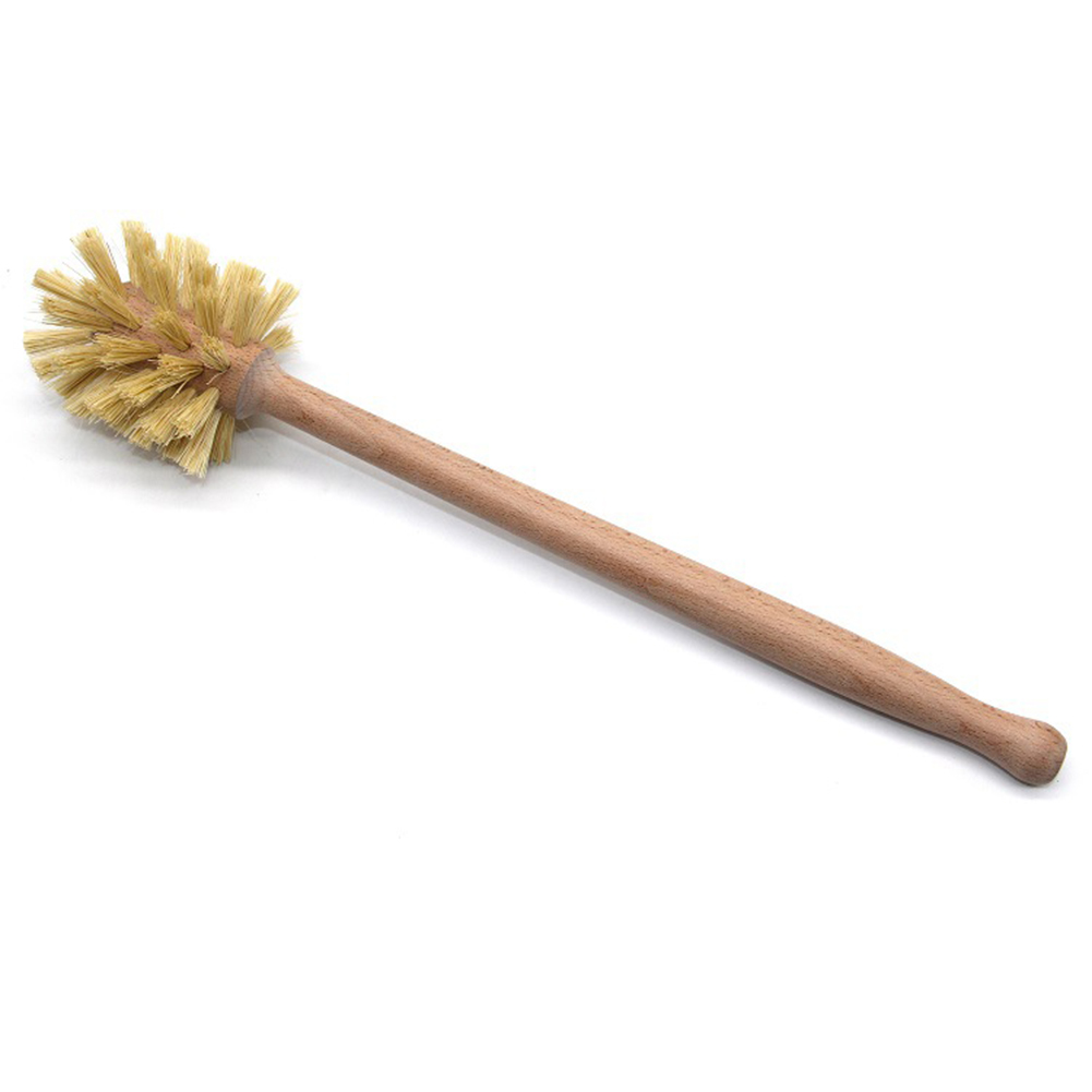 1PC Wooden Toilet Brush Long H - مراجعة Home Bathroom Supplies وسعره