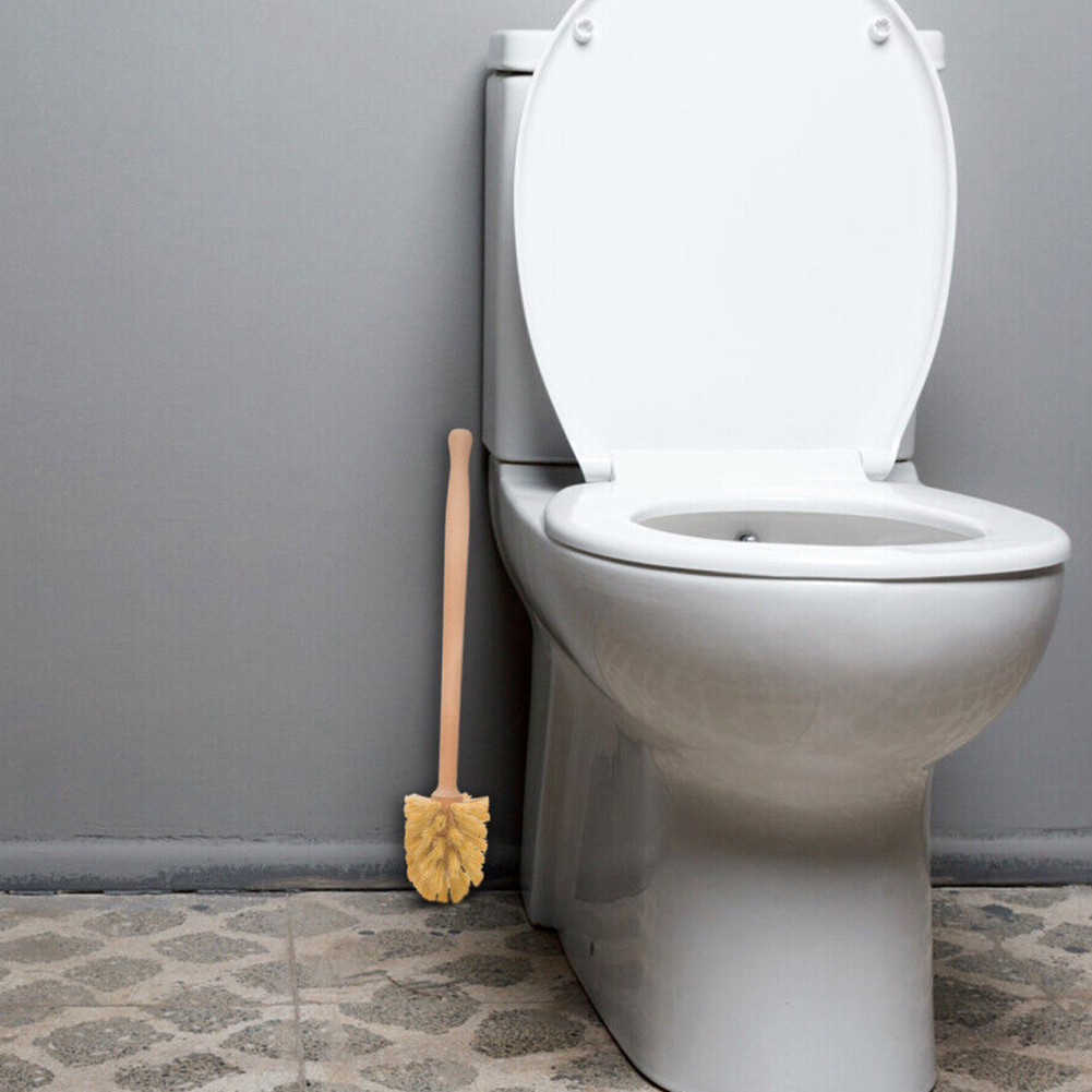 1PC Wooden Toilet Brush Long H - مراجعة Home Bathroom Supplies وسعره