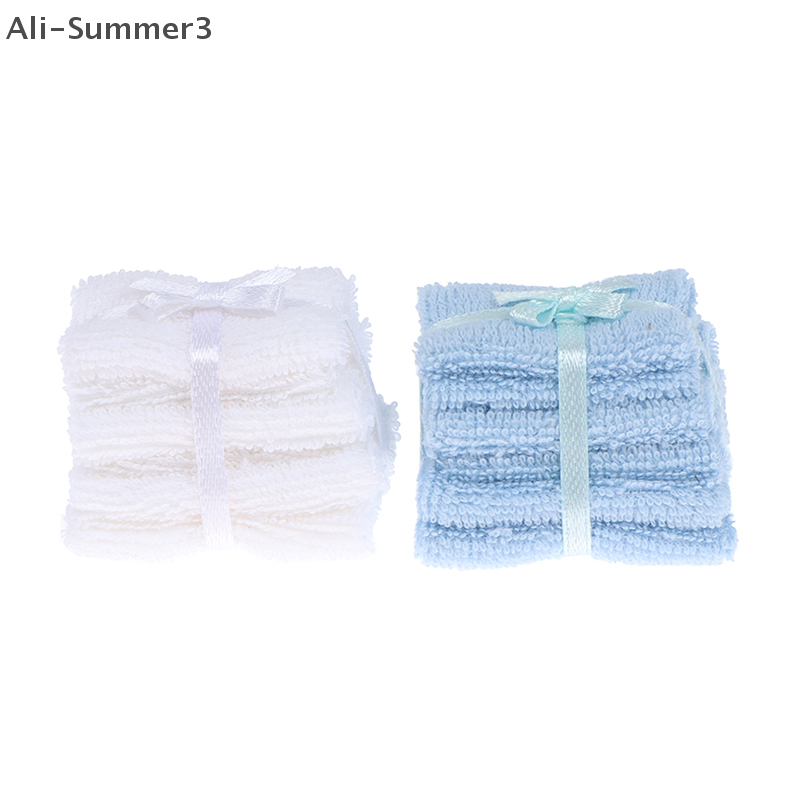 1:12 Dollhouse Miniature Towel - مراجعة Home Bathroom Supplies وسعره