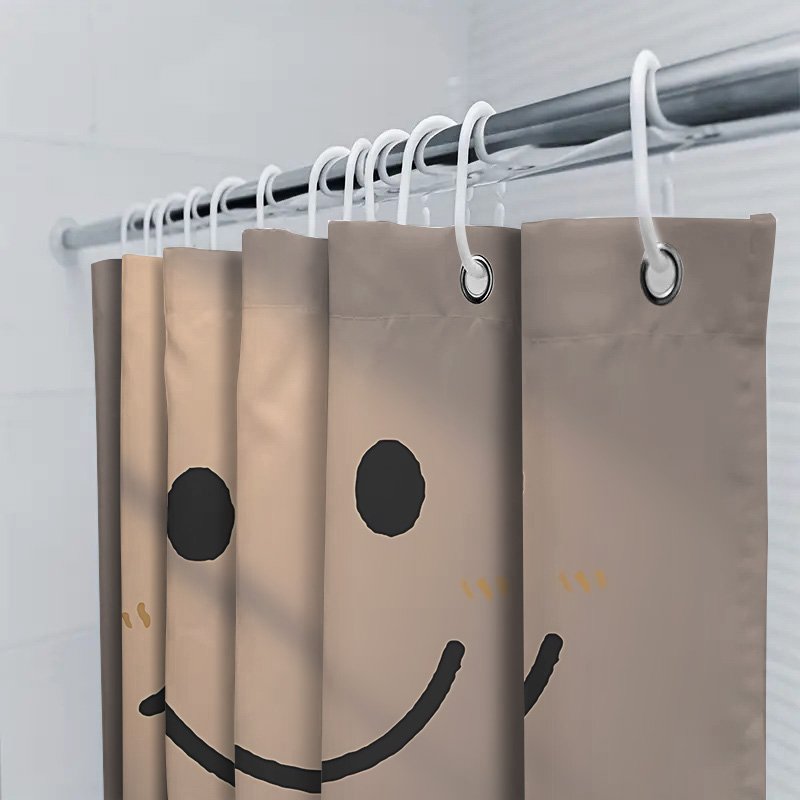 Cute Smile Face Design Shower  - مراجعة Home Bathroom Upgrades وسعره