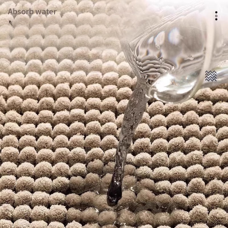 Short-haired Chenille Floor Ma - مراجعة Zara Home Bathroom Mat وسعره