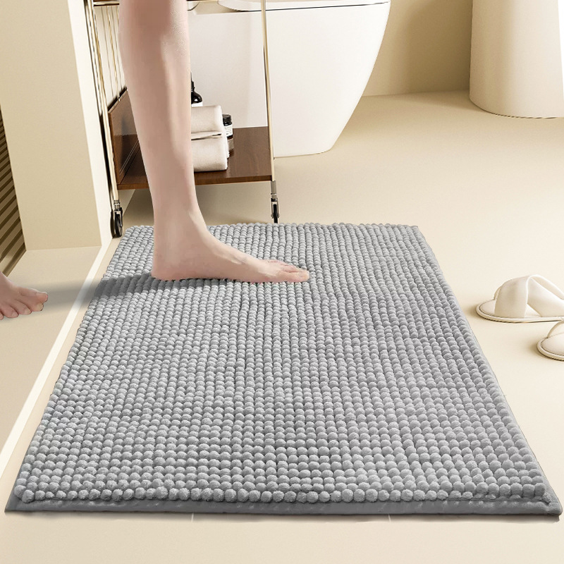 Short-haired Chenille Floor Ma - مراجعة Zara Home Bathroom Mat وسعره