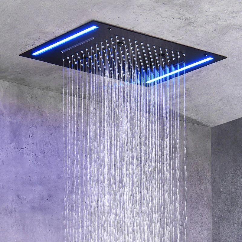 Ceiling Bathroom Rain LED Over - مراجعة Shower Head Rain وسعره