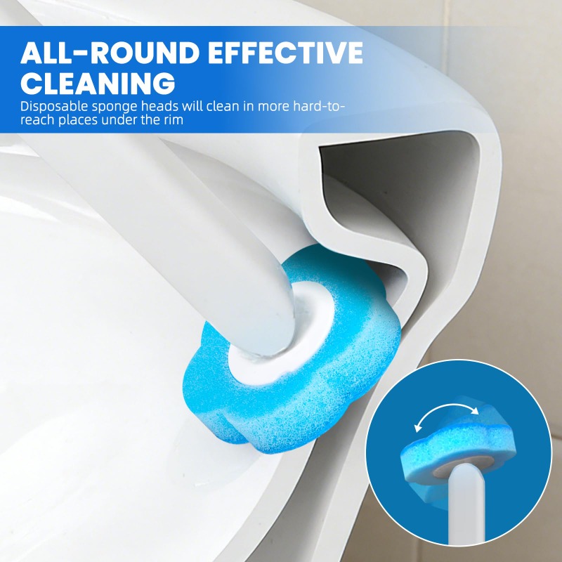 Toilet Brush With Disposable R - مراجعة Home Bathroom Upgrades وسعره