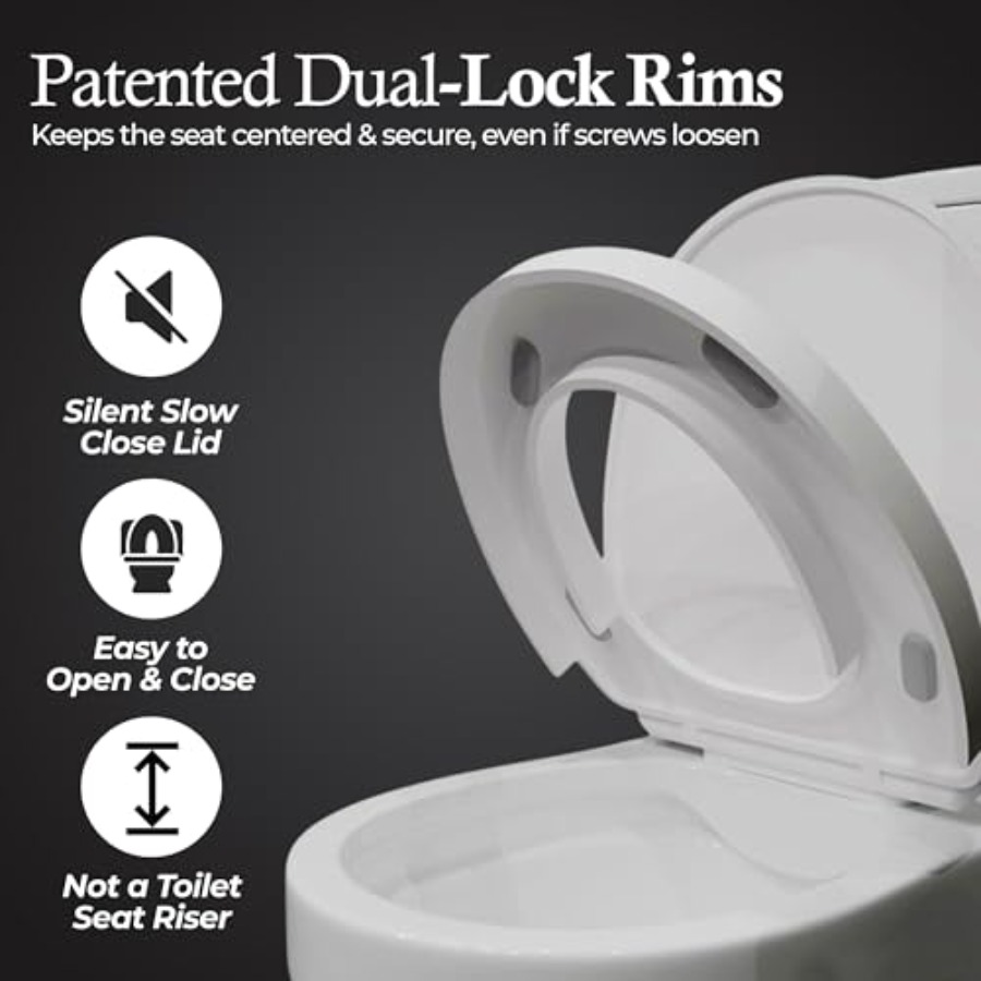 SafeBuns soft close round toil - مراجعة Home For Bathroom وسعره