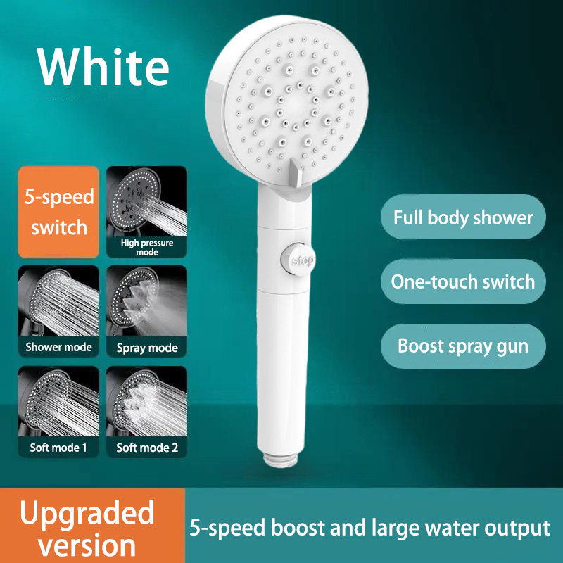 Pressure Boosting Shower Head  - مراجعة Shower Head Rain وسعره