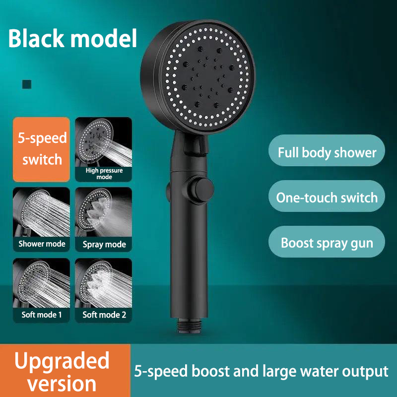 Pressure Boosting Shower Head  - مراجعة Shower Head Rain وسعره
