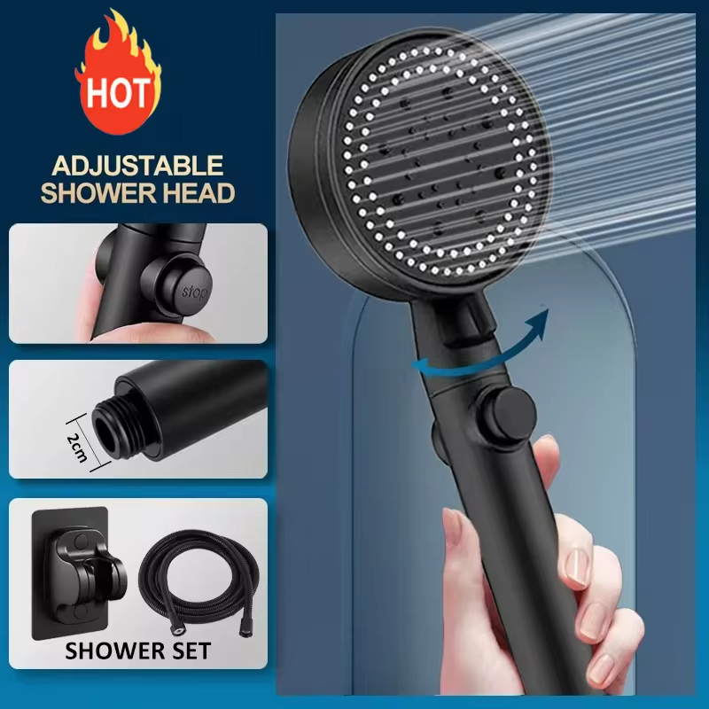 Pressure Boosting Shower Head  - مراجعة Shower Head Rain وسعره