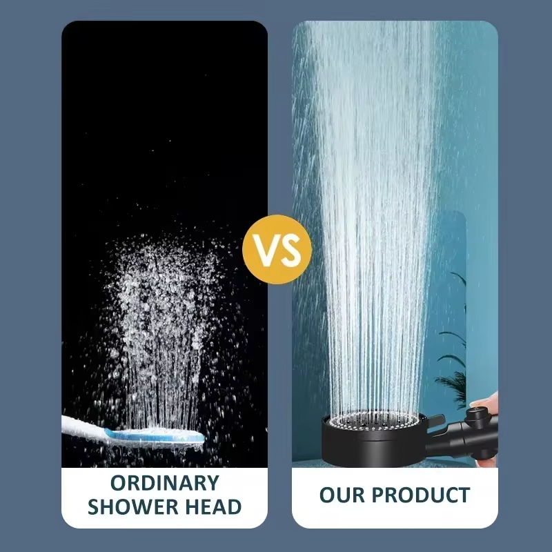 Pressure Boosting Shower Head  - مراجعة Shower Head Rain وسعره