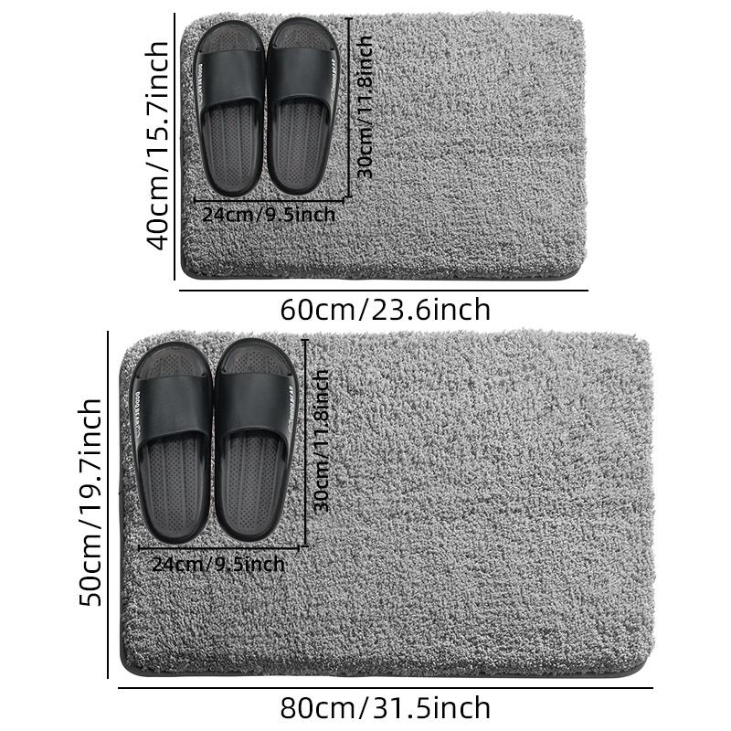 Soft Comfortable Thick Plush F - مراجعة Zara Home Bathroom Mat وسعره