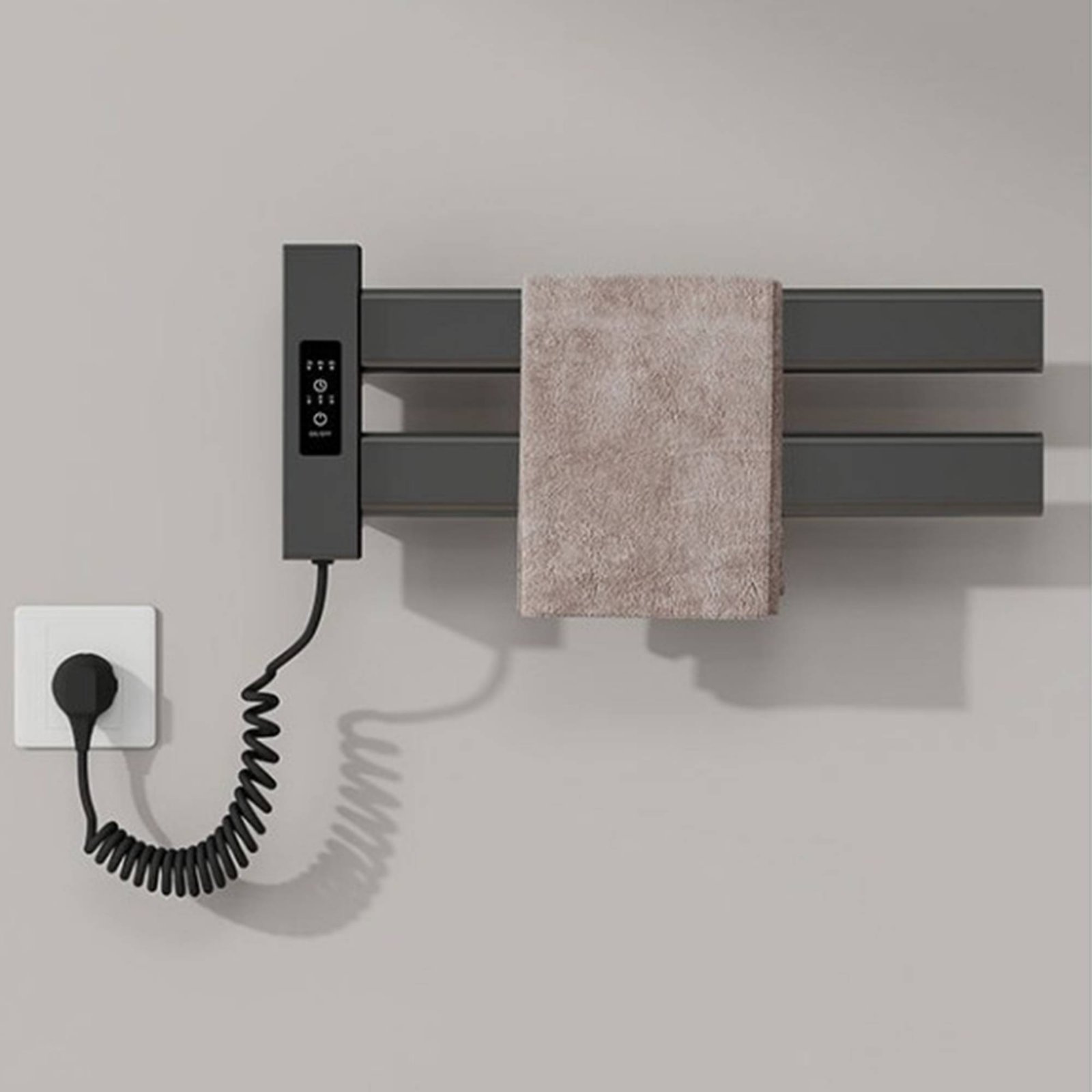 Smart Towel Heating Rack Quick - مراجعة Home For Bathroom وسعره