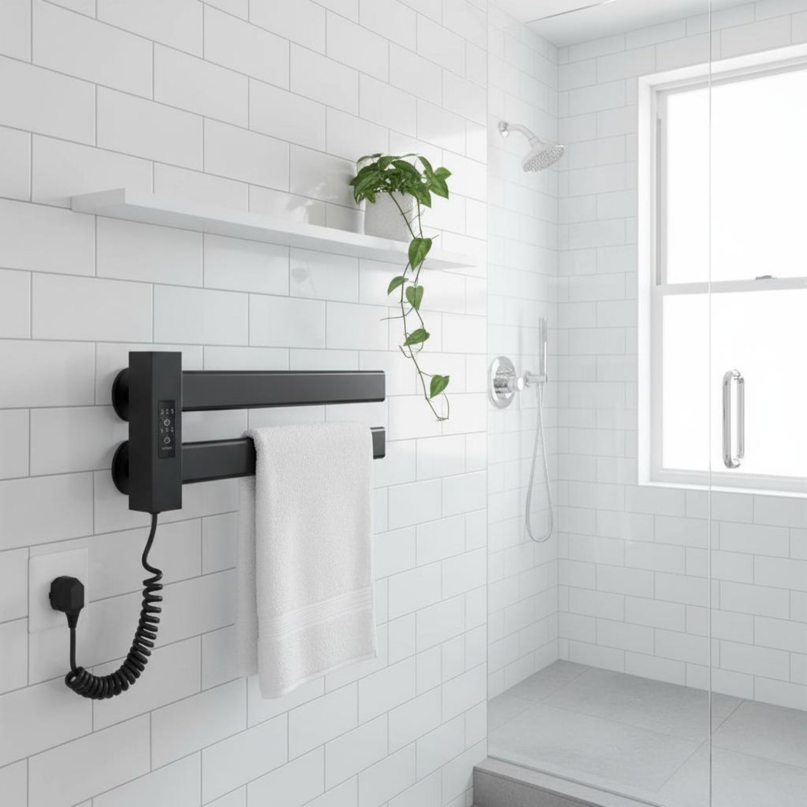 Smart Towel Heating Rack Quick - مراجعة Home For Bathroom وسعره