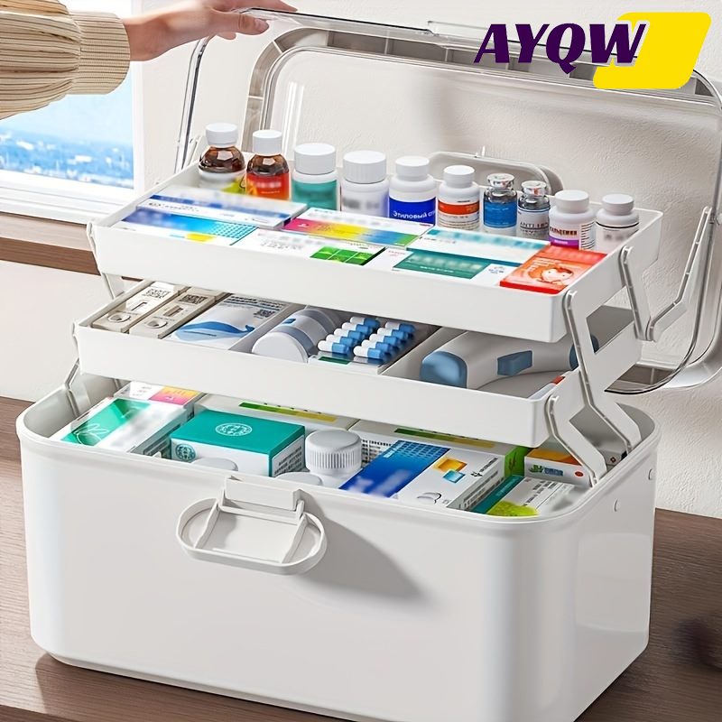 Large Capacity Clear Lid Medic - مراجعة Home Bathroom Supplies وسعره