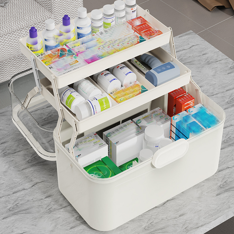 Large Capacity Clear Lid Medic - مراجعة Home Bathroom Supplies وسعره