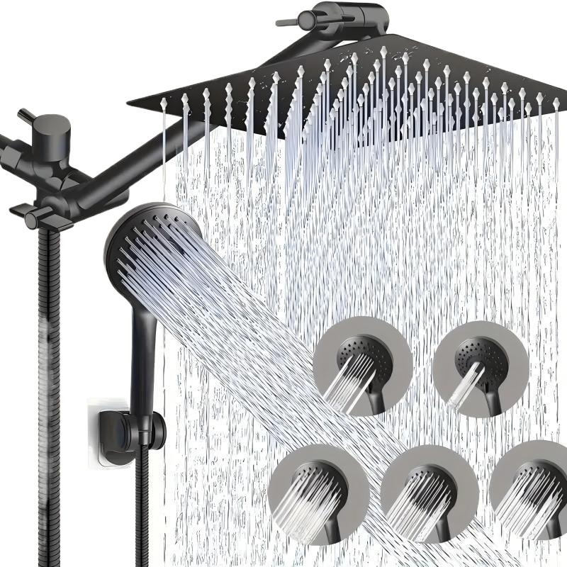 Stainless Steel Rain Shower He - مراجعة Shower Head Rain وسعره