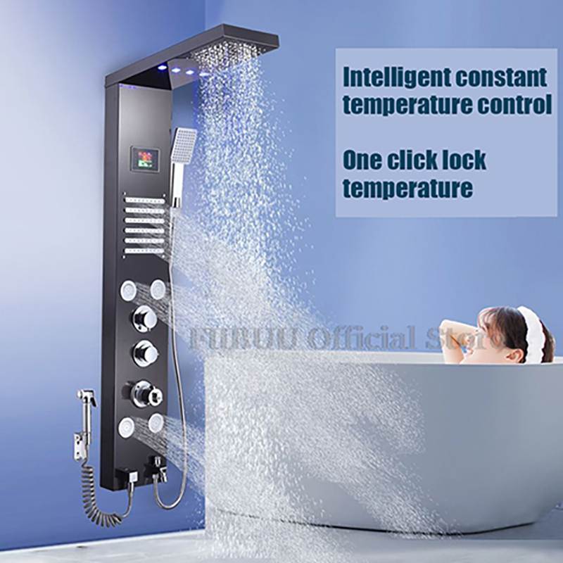 Luxury Shower Smart Shower Sys - مراجعة Shower Head Rain وسعره